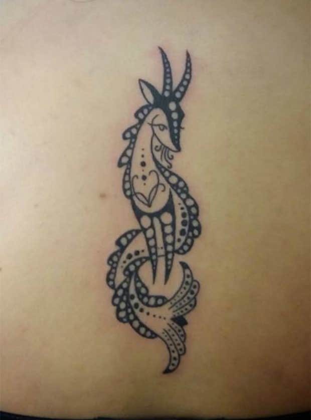 25 Best Zodiac Tattoos Sea Goat Symbols And Meanings For Capricorn Zodiac Sign Yourtango 5128